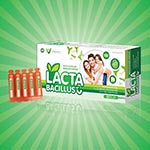 Bổ Sung Lợi Khuẩn- Cải Thiện Vi Sinh Đường Ruột LACTA BACILLUS, Hộp 20 ống x 10ml